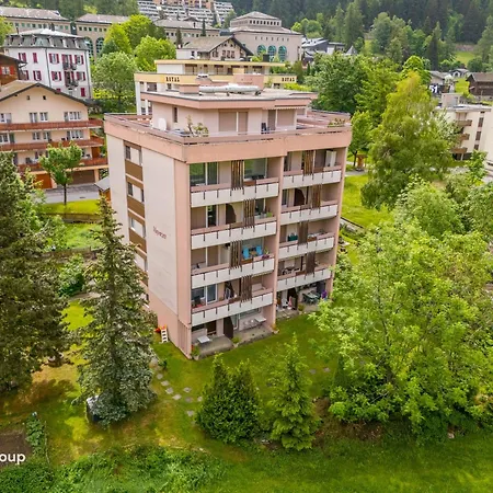 Appartamento 2,5 Mayenzett Zentral Mit Balkon Leukerbad